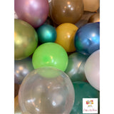 Pastel 5" inch Biodegradable Balloons in Packs of 5 or 10 in Various Colours